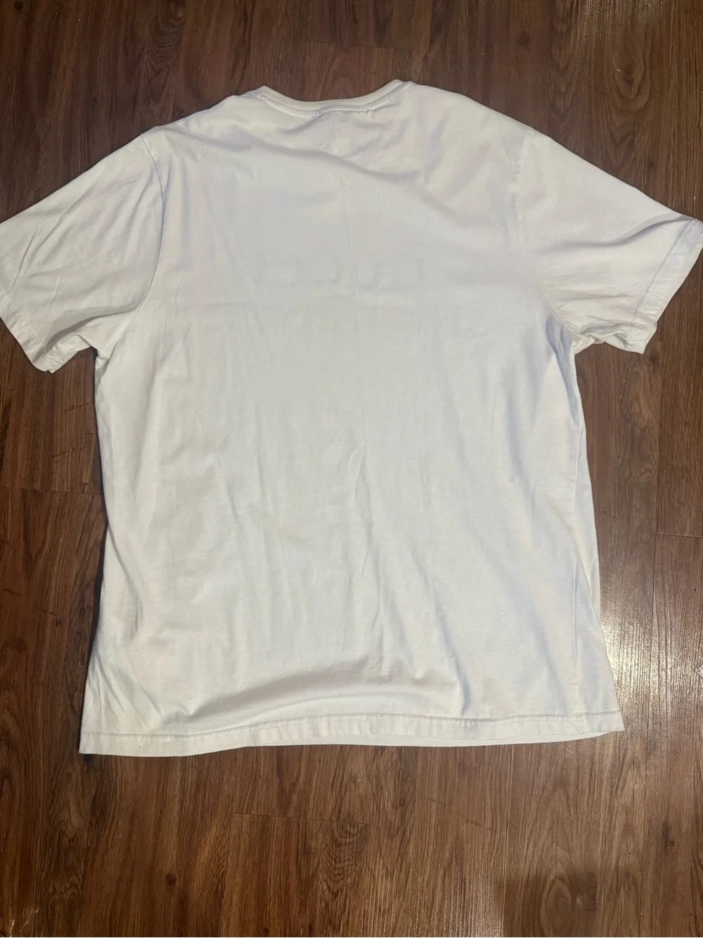 Gucci Men's White Logo Distressed Printed Cotton T-Shirt Size XXL Pre-owned.